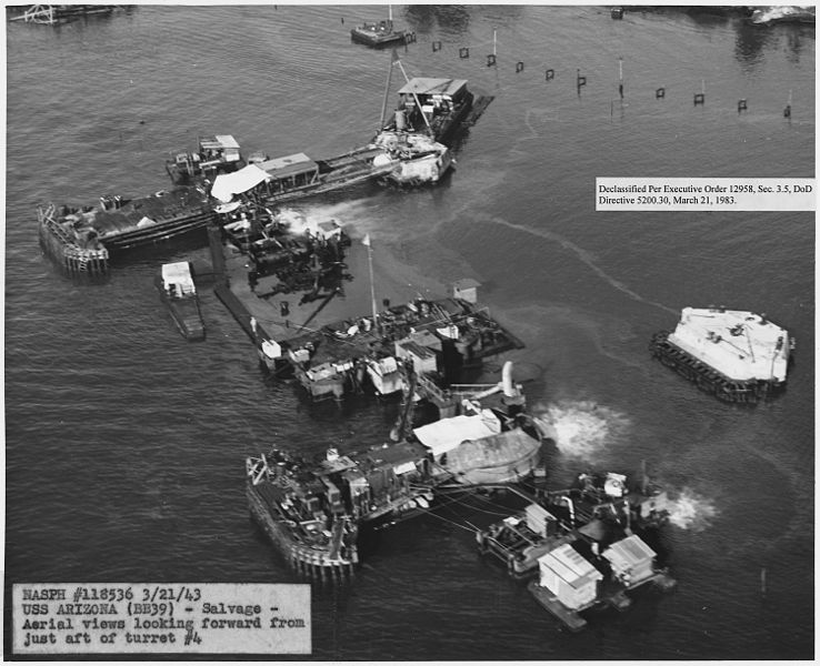Pearl Harbor History-of-the-Arizona-Memorial-2 History USS Arizona Memorial  
