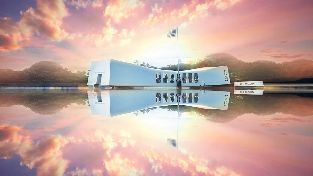 Pearl Harbor USS-Arizona-Memorial-2-3 Welcome to the Pearl Harbor Photo Gallery  
