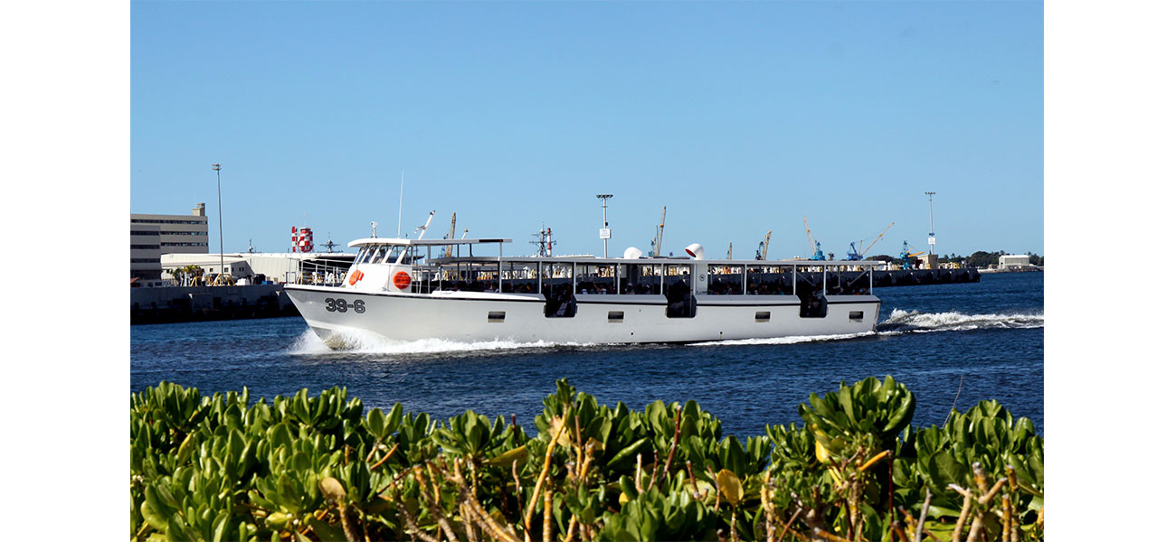 The US Navy Pearl Harbor Shuttle Boats