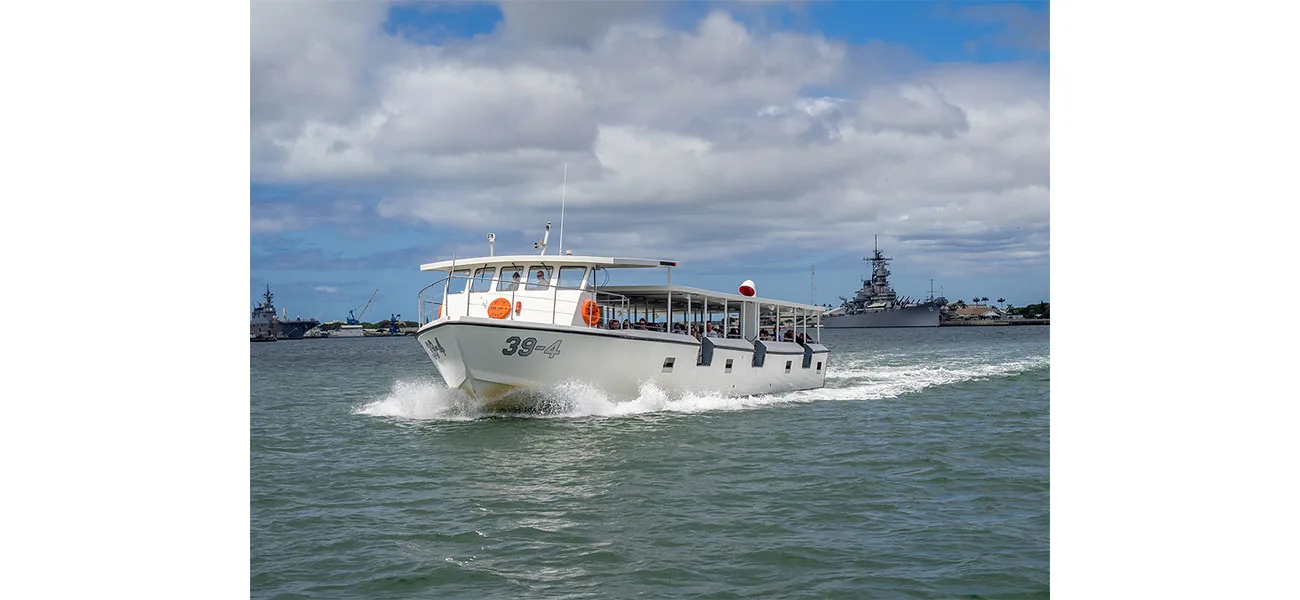 The US Navy Pearl Harbor Shuttle Boats